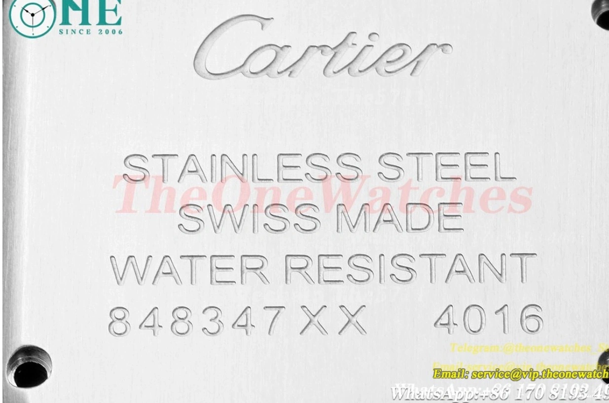 27mm SS AF White Dial Panthere SS De Secrete Ladies Quartz 0422